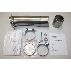 IXIL Uitlaat Hexoval Xtrem EVO SOVE | Zilver | Suzuki SV 650 N/S