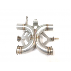 IXIL Uitlaat rechts Ironhead Conical OVC11SS | Zilver | Triumph Speed Twin 1200 & Thruxton 1200/R/RS