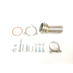 IXIL Uitlaat Hexoval Xtrem EVO SOVE | Zilver | Kawasaki Ninja 400/500 & Z400/Z500