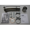 IXIL Uitlaat Hexoval Xtrem EVO SOVE | Zilver | Suzuki SV 650 N/S