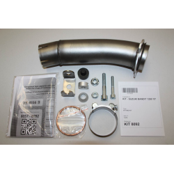 IXIL Uitlaat Hexoval Xtrem EVO SOVE | Zilver | Suzuki GSF1250(+S) Bandit & GSX1250F