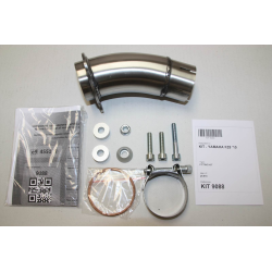 IXIL Uitlaat Hexoval Xtrem EVO SOVE | Zilver | Yamaha FZ8/Fazer