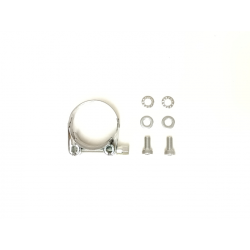 IXIL Uitlaat rechts Ironhead Round HC2-1B | Zwart | Harley Davidson Touring Road King