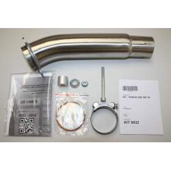 IXIL Uitlaat Hexoval Xtrem EVO SOVE | Zilver | Honda CBF500