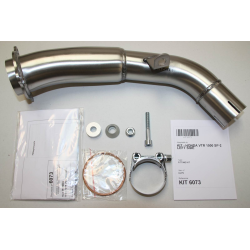 IXIL Uitlaat links Hexoval Xtrem EVO SOVE | Zilver | Honda VTR1000 SP2