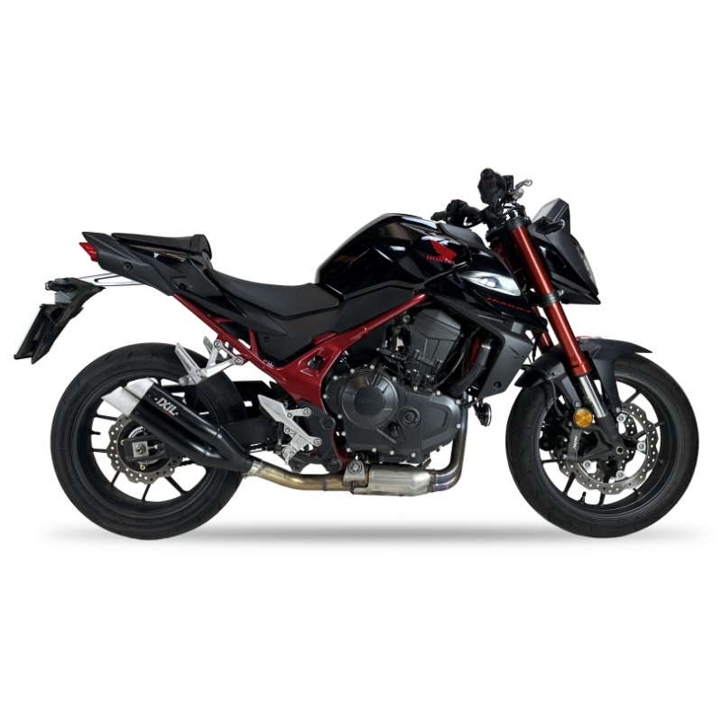 IXIL Uitlaat Dual Hyperlow XL L3XB | Zwart | Honda CB750 Hornet