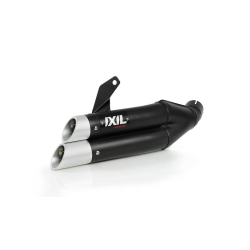 IXIL Uitlaat Dual Hyperlow XL L3XB | Zwart | Honda CB750 Hornet