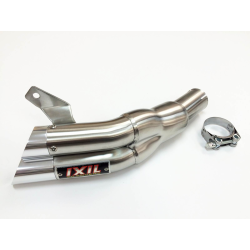 IXIL Uitlaat Dual Hyperlow L2X | Zilver | Suzuki GSX-R600/GSX-R750