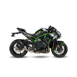 IXIL Uitlaat Dual Race Xtrem 2RB | Zwart | Kawasaki Z1000 H2