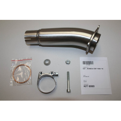 IXIL Uitlaat Hexoval Xtrem EVO SOVE | Zilver | Honda CBF1000F