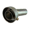 Lextek Decibel Killer Bocht ø60mm | Rvs