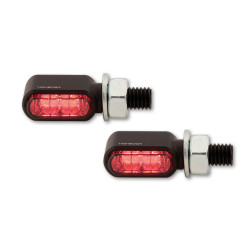 Highsider Knipperlichten + Achterlicht LED Little Bronx - Zwart