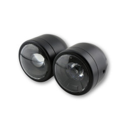 Highsider Smart Koplamp LED Dubbel - Highsider Smart Koplamp LED Dubbel | Zwart