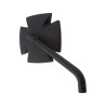 Highsider Spiegels Iron Cross - Zwart