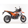 Shark Uitlaat RCT | Matzwart | KTM 390 Adventure R/X & Enduro R & SMC-R
