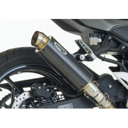 Shark Uitlaat SRC-4 | Carbon | Kawasaki KLE500/SE
