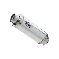 Hurric Exhaust Supersport | Gloss silver | Yamaha YZF R1