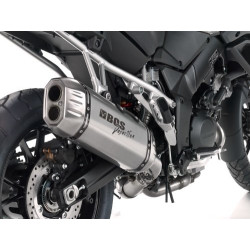 BOS Exhaust Desert Fox | Silver | Suzuki DL1000 V-Strom