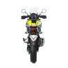 BOS Uitlaat Desert Fox | Zilver | Suzuki DL1000 V-Strom