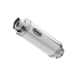 Hurric UItlaatsysteem Supersport | Zilver | Kawasaki Ninja 650 & Z650(+RS/+S)