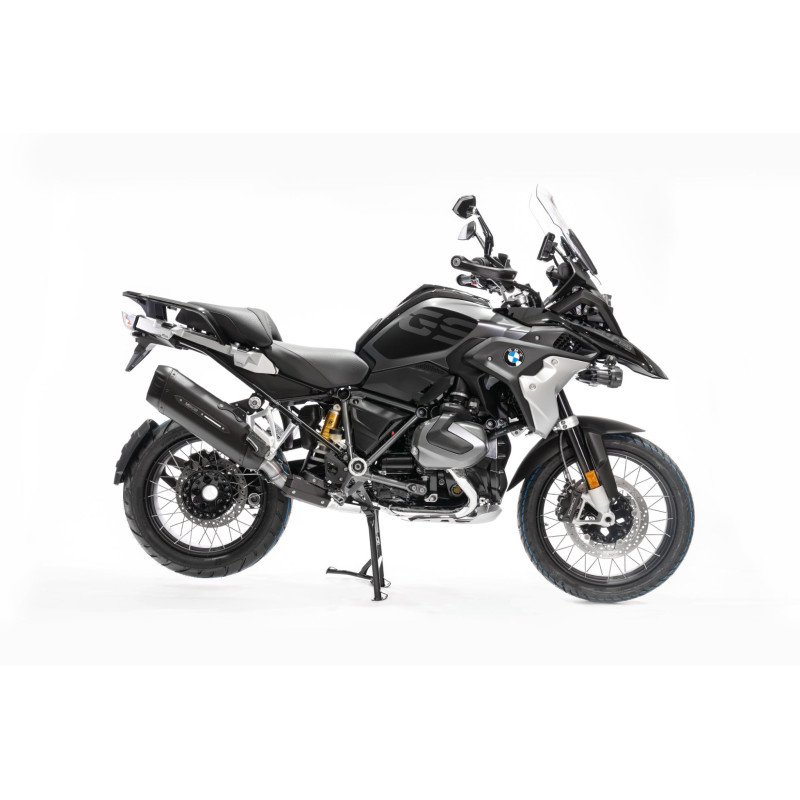 BOS Uitlaat Desert Fox | Zwart | BMW R1200GS