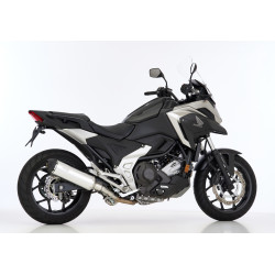 Shark Uitlaat DSX-5 | Zwart/Zilver | Honda NC700D/NC750D Integra & NC700S/NC700X/NC750S/NC750X