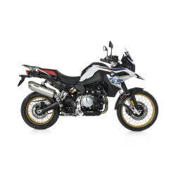 BOS Uitlaat Dune Fox | Zilver | BMW F750GS/F850GS