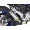 BOS Uitlaat Midget | Zilver | Suzuki 650 SFV Gladius