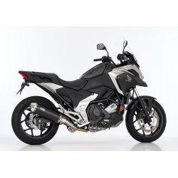 Shark Uitlaat DSX-5 | Zwart/Zilver | Honda NC750S/NC750X
