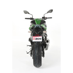 BOS Exhaust Oval 120 | Carbon | Kawasaki Z800