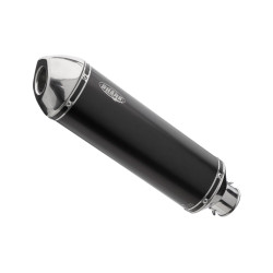 Shark Exhaust DSX-5 | Black/Silver | Honda XL750 Transalp