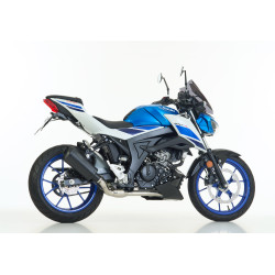 Shark Uitlaatsysteem DSX-10 | Zwart | Suzuki GSX-R125/GSX-S125