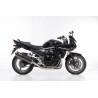 BOS Uitlaat Oval 120 | Zilver | Suzuki GSF1250(+S)/GSF650 Bandit & GSF650 Bandit S & GSX1250F/GSX650F