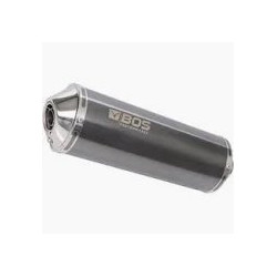 BOS Exhaust Oval 120 | Carbon | Suzuki 1250 GSF1250 (+S) Bandit/1250 GSX1250F (+FA)/GSF650 (+S) Bandit/GSX650F