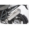 BOS Exhaust Oval 120 | Silver | BMW R1200GS