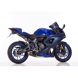 Shark Exhaust System SCR-4 | Carbon | Yamaha YZF R7