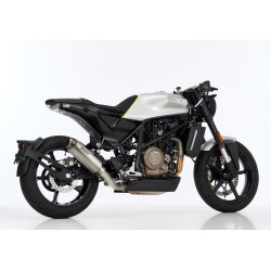 Shark Exhaust SRC-4 | Silver | Husqvarna 701 Svartpilen/Vitpilen