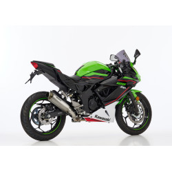Shark Uitlaat SRC-4 | Zilver | Kawasaki Ninja 125 & Z125