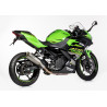 Shark Uitlaat SRC-4 | Zilver | Kawasaki Ninja 400 & Z400