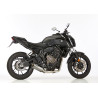Shark Uitlaatsysteem SCR-4 | Zilver | Yamaha MT-07