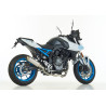 Shark Uitlaatsysteem SCR-4 | Zilver | Suzuki GSX-8R/GSX-8S