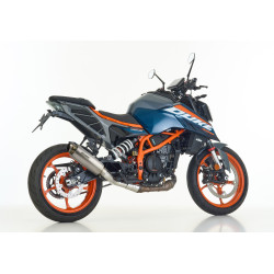 Shark Uitlaat SRC-4 | Zilver | Husqvarna 401 Svartpilen/Vitpilen & KTM 390 Duke
