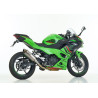 Shark Uitlaat SRC-4 | Zilver | Kawasaki Ninja 500 SE & Z500 SE