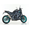 Shark Uitlaatsysteem SCR-4 | Zilver | Yamaha MT-09 Automatik (Y-AMT) & MT-09/SP