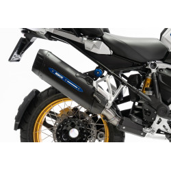 BOS Uitlaat Desert Fox Black Edition | Zwart | BMW R1250GS