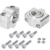 Voigt-MT Conversiekit naar Fat-bar U20A 20mm - Zilver