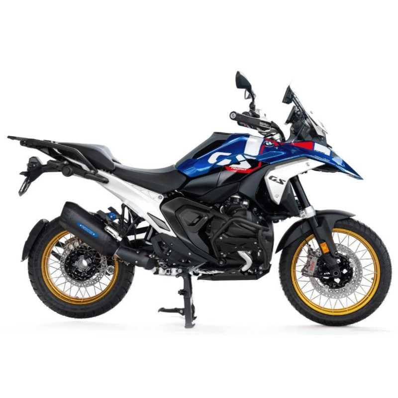 BOS Exhaust Desert Fox Double D | Black | BMW R1300GS