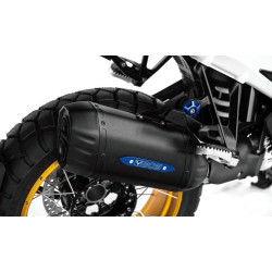 BOS Exhaust Desert Fox Double D | Black | BMW R1300GS
