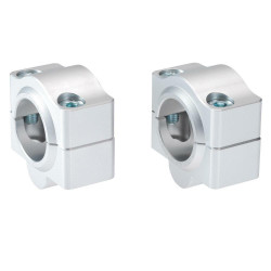 Voigt-MT Conversiekit naar Fat-bar U20A 20mm - Zilver