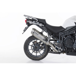 BOS Uitlaat Desert Fox | Zwart | Triumph 1200 Tiger